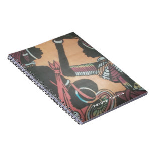 Maasai Tradition and Culture Pattern Art Design Notebook