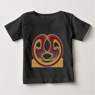 Maasai Tribal Whirl Art Print Baby T-Shirt