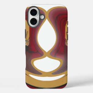 Maasai Tribal Whirl Art Print iPhone 16 Plus Case
