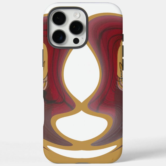 Maasai Tribal Whirl Art Print Case-Mate iPhone Case (Back)