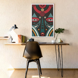 Maasai Warrior Tribal Canvas Print