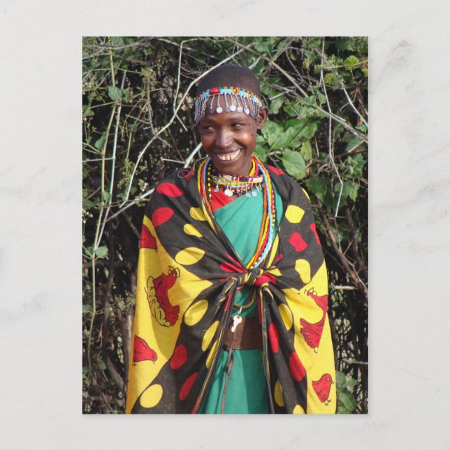 Maasai Women - 2 Postcard (Front)