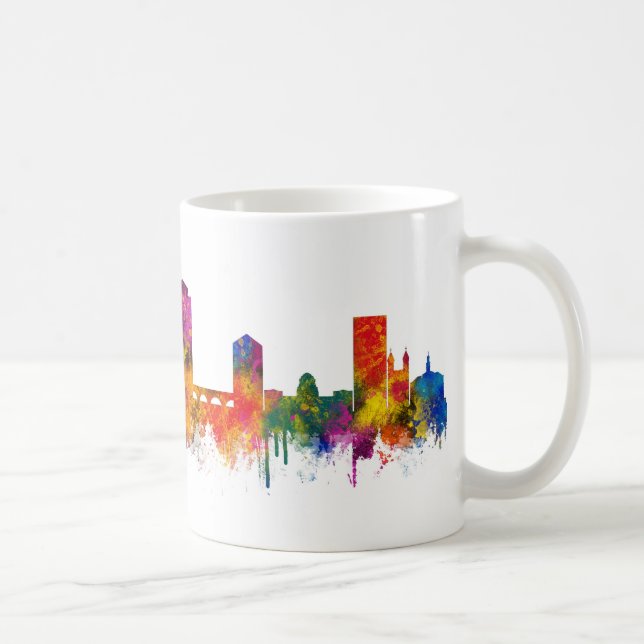 Maastricht Netherlands Skyline Coffee Mug (Right)