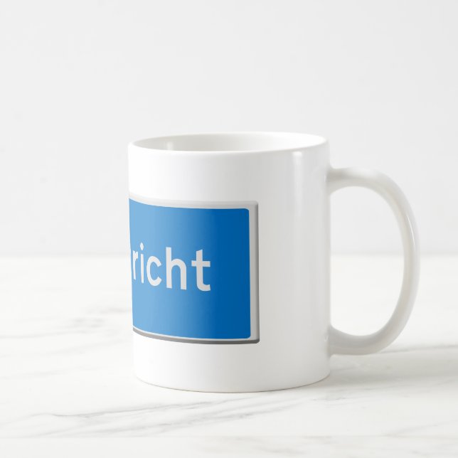 Maastricht road sign coffee mug (Right)