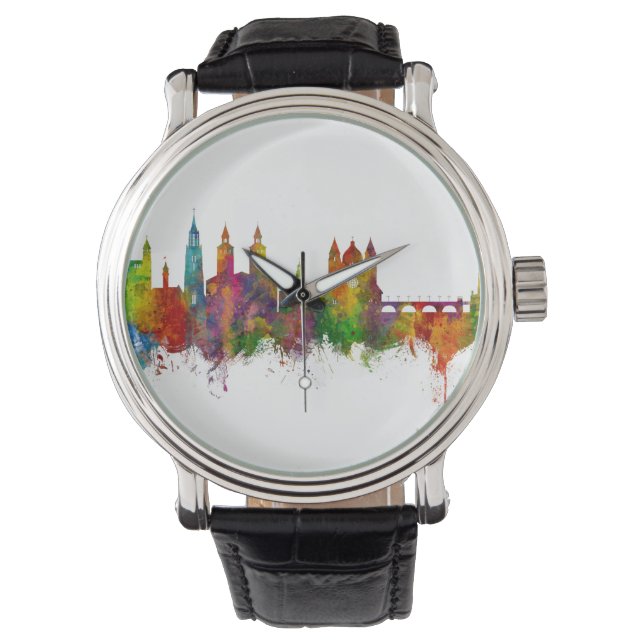 Maastricht The Netherlands Skyline Watch (Front)