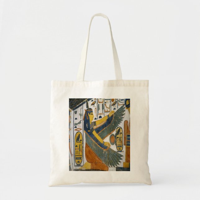 Maat Goddess of morals and values ancient Egypt Tote Bag (Front)