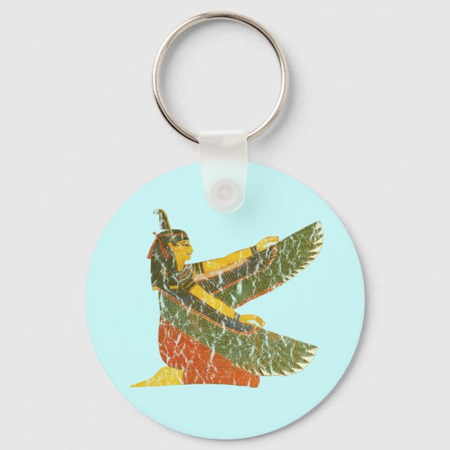 Maat kneeling keychain (Front)