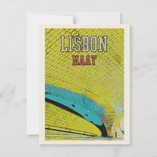 MAAT museum in Lisbon Portugal Postcard