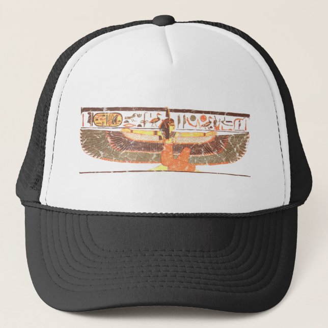 Maat- Nefertari tomb Trucker Hat (Front)