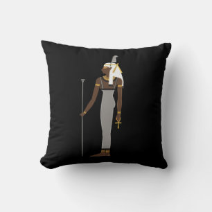 Maat Throw Pillow
