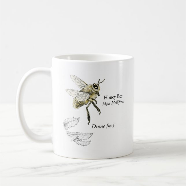 MABA Honey Bee Drone Mug (Left)