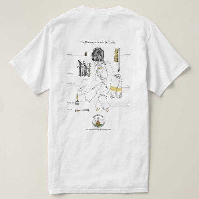 MABA's Basic Men's t-shirt (Design Back)