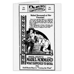 Mabel Normand What Happened to Rosa 1921