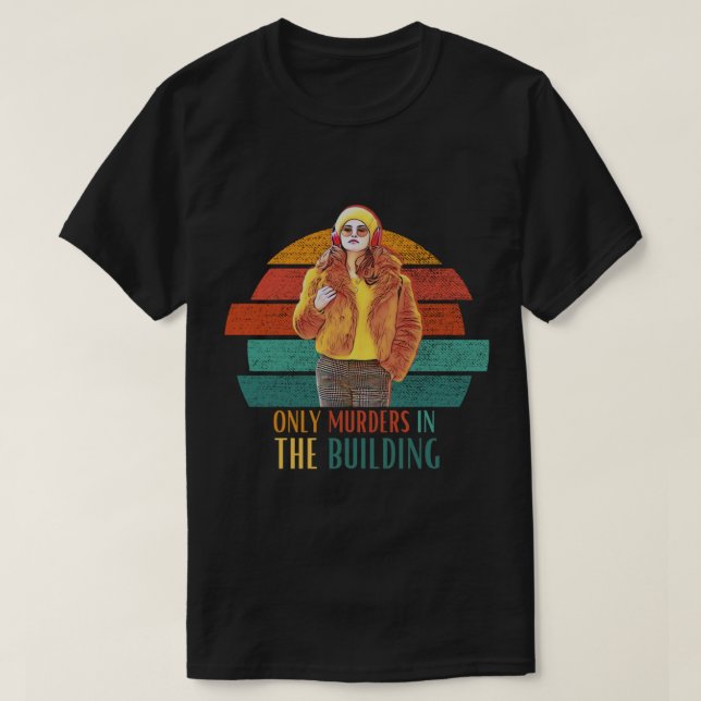 Mabel Only Murders In The Building On Retro Sunset T-Shirt (Design Front)
