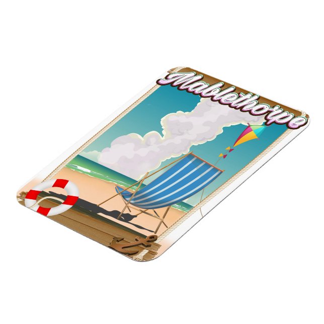 Mablethorpe Holiday poster Magnet (Left Side)