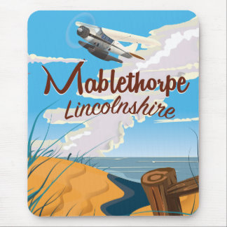 Mablethorpe, Lincolnshire vintage travel poster Mouse Pad