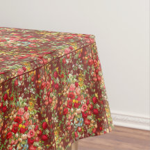 Mabon Blessings Autumn Equinox on Burgundy Floral