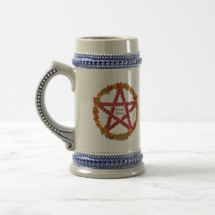 Mabon Pentacle Beer Stein