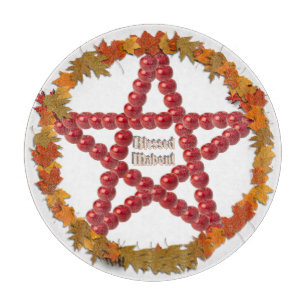 Mabon Pentacle Cutting Board