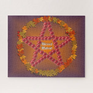 Mabon Pentacle Jigsaw Puzzle