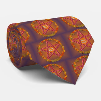 Mabon Pentacle Tie