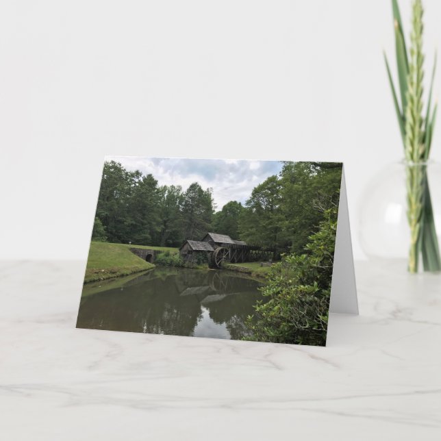 Mabry Mill, Virginia Card (Front)