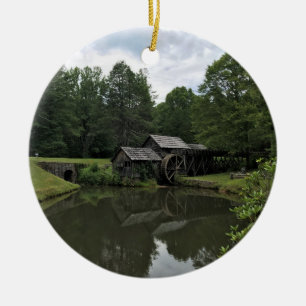 Mabry Mill, Virginia Ceramic Ornament