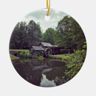 Mabry Mill, Virginia Ceramic Ornament