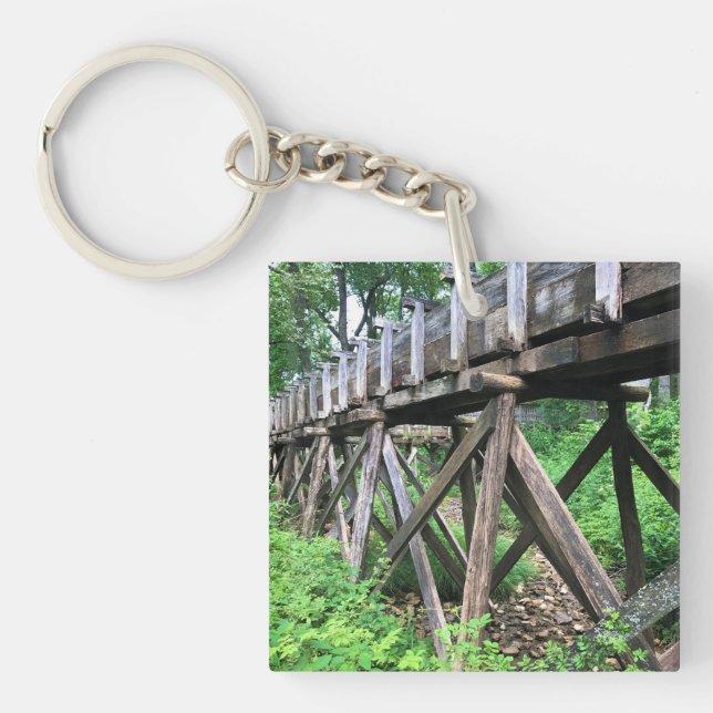 Mabry Mill, Virginia Keychain (Front)