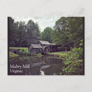 Mabry Mill, Virginia Postcard