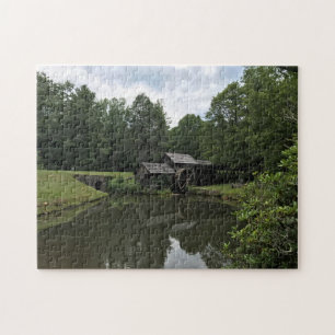 Mabry Mill, Virginia Poster Mouse Pad Jigsaw Puzzle