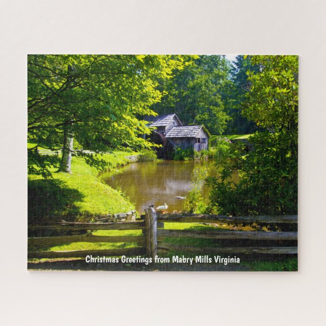 Mabry Mills Virginia. Jigsaw Puzzle (Horizontal)