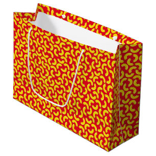 Mac and Cheese Birthday Party Macaroni Large Gift Bag