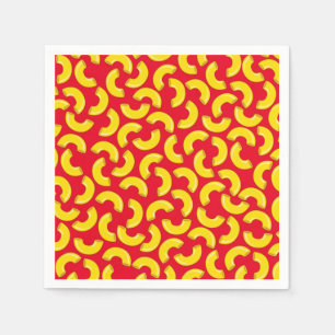 Mac and Cheese Kid 1st Birthday Party Macaroni Napkin