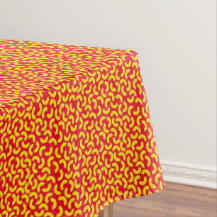 Mac and Cheese Kid 1st Birthday Party Macaroni Tablecloth