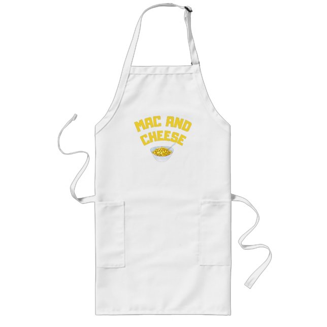 Mac And Cheese | Macaroni & Cheese  Long Apron (Front)