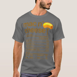 'Mac and Cheese Nutrition Funny Thanksgiving 'Mac T-Shirt