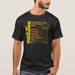 Mac and Cheese Nutrition Thanksgiving Mac N' Chees T-Shirt
