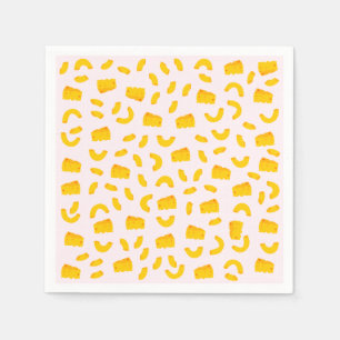 Mac and Cheese Paper Napkins