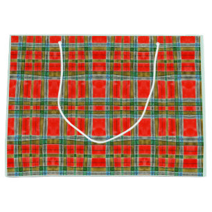 MAC BAIN TARTAN Large Gift Bag