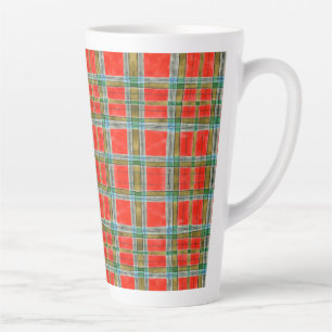 MAC BAIN TARTAN Large Latte Mug