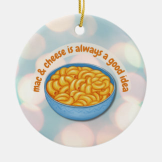 Mac & Cheese Christmas Ornament