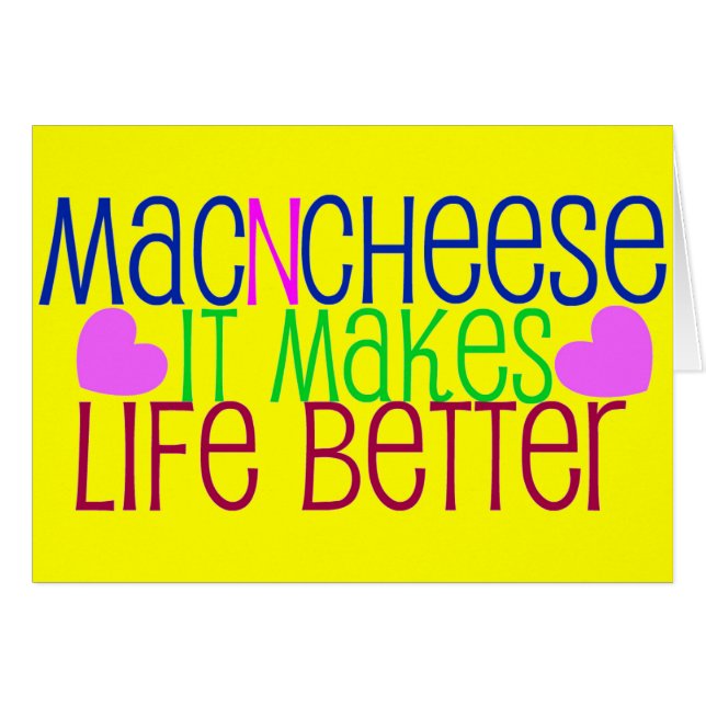 Mac & Cheese Life (Front Horizontal)