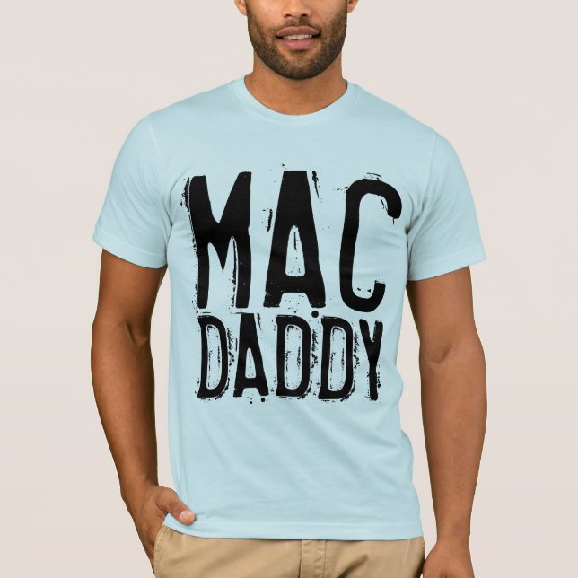 MAC DADDY DAD Vintage Men's T-Shirts (Front)