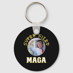 Mac Daddy Trump Vance 2024 Makes French Fries  Keychain