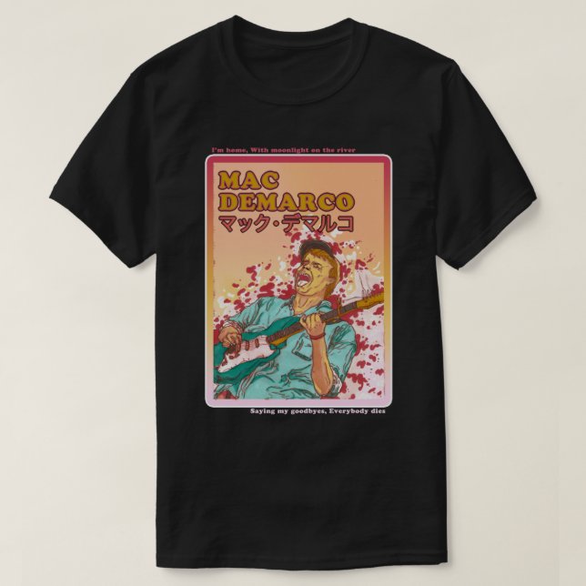 Mac DeMarco Classic T-Shirt (Design Front)