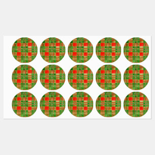 MAC GREGOR TARTAN Waterproof Labels