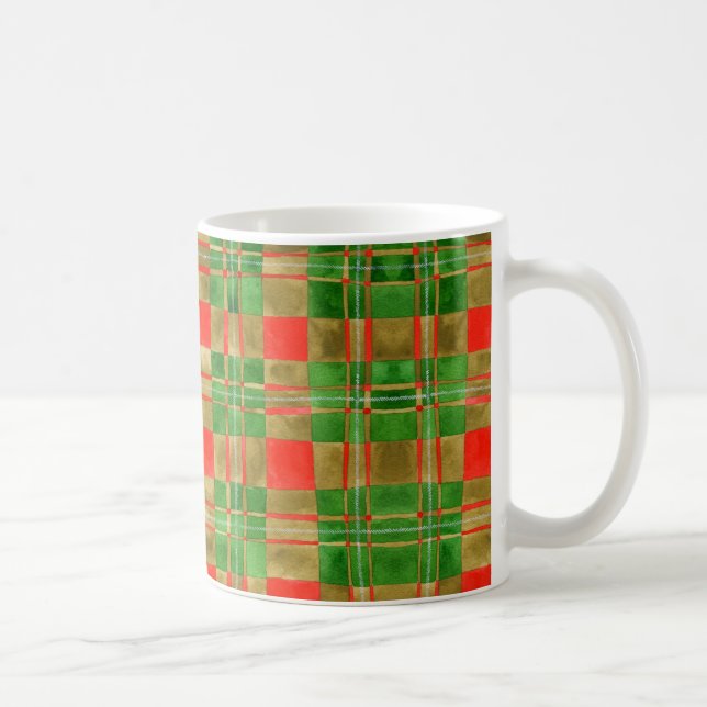 MAC GREGOR TARTAN White Mug (Droite)