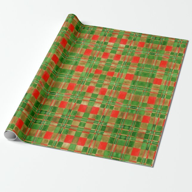 MAC GREGOR TARTAN Wrapping Paper (Unrolled)