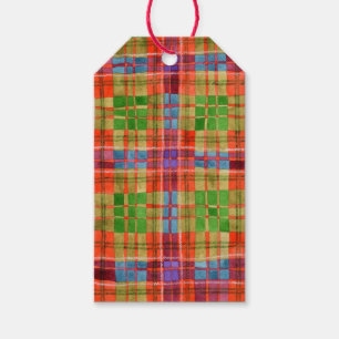 MAC RAE TARTAN Gift Tags